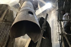 sortie bloc béton extraite du silo